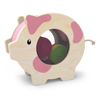 Battat Sparegris lær at regn