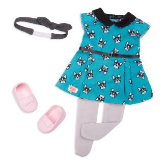 Og Dukketøj, Kjole m/ Bulldog*