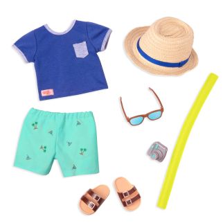 OG Deluxe Dukketøj, En tur på stranden