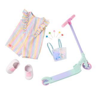 OG Deluxe Dukketøj, Regnbue løbehjul