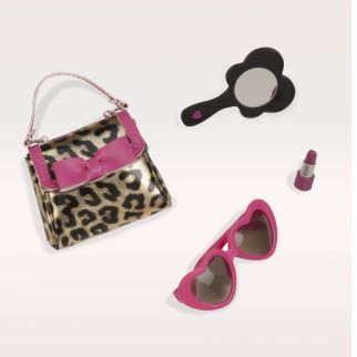 OG Modetilbehør, Leopard taske*