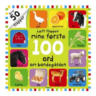 Løft flappen mine første 100 ord om bondegården