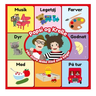 Popsi og Krelle: Min store æske med små bøger