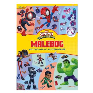 Spidey og hans fantastiske venner malebog 