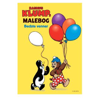 Rasmus Klumps malebog - Bedste venner 