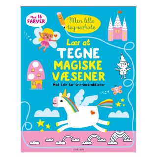 Lær at tegne magiske væsener - med trin for trin-instruktioner