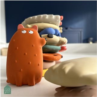 Skoven bide-/badedyr, Naturgummi - Bjørn