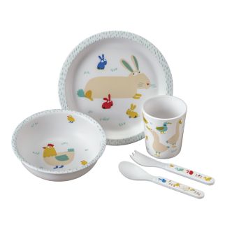 Gården Gaveæske, 5 dele