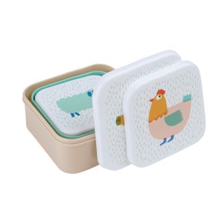 Gården snackbokse, 3 stk.