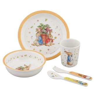 Peter kanin gaveæske 5 dele, aprikos NY