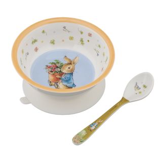 Peter Kanin sugekoptallerken med ske