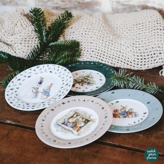 Jul - Peter Kanin tallerkener, 4 stk