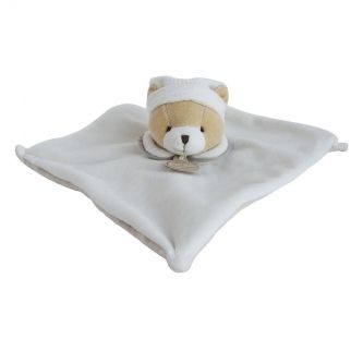 COLLECTOR - Bjørn beige original, nusseklud 25 cm (i æske)