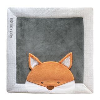 TÆPPE - Kravlegårdstæppe ræv 100 x 100 cm