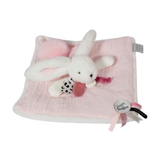HAPPY BLUSH kanin, nusseklud rosa 25 cm (i æske)