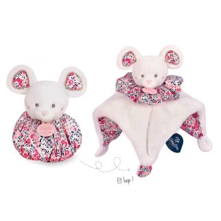 SMÅ SMARTE - Mus, 3-i-en nusseklud 25 cm