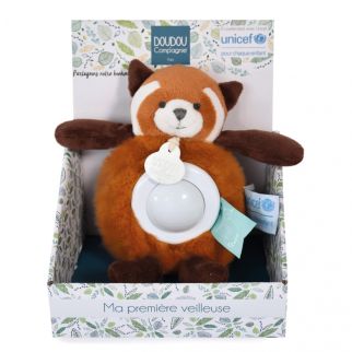 UNICEF - Rød panda, natlampe 15 cm (i æske)