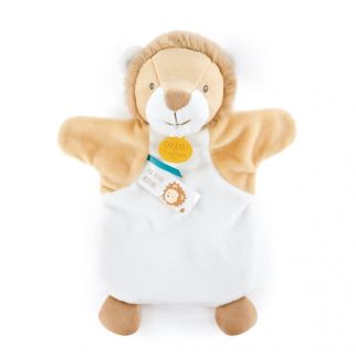 HÅNDDUKKE - Løve, 25 cm