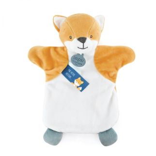 HÅNDDUKKE - Ræv, 25 cm