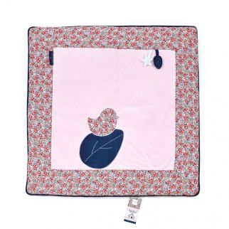 BOH'AIME - Hjort kravlegårdstæppe 100 x 100 cm