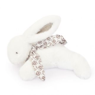 Kanin hvid, krammeven 25 cm