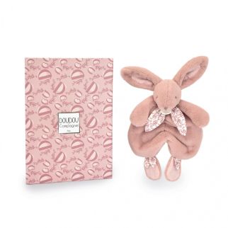 Kanin rosa, putteklud stor 29 cm (i æske)