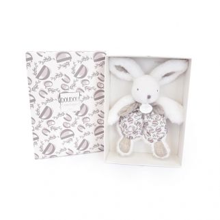 Kanin hvid, putteklud lille 18 cm