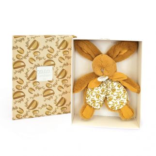 Kanin okker, putteklud lille 18 cm