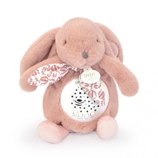 Kanin rosa, musik stjerne projektor 19 cm (i æske)