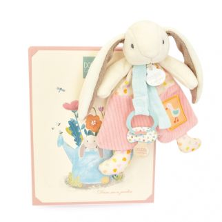 Kaninen Ciboulette, nusseklud m/sutteholder 19 cm (i æske)