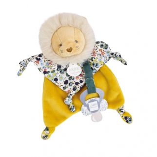 BOH'AIME - Løve nusseklud m/sutteholder 20 cm (i æske)