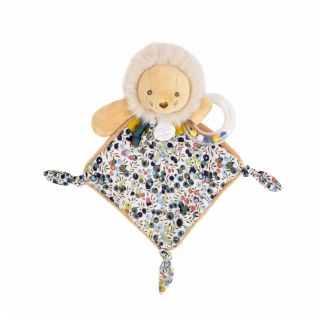 BOH'AIME - Løve nusseklud m/rangle, 22 cm (i æske)