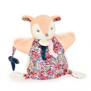 BOH'AIME - Hjort hånddukke 25 cm (i æske)