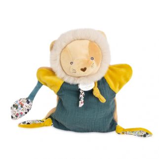 BOH'AIME - Løve hånddukke 25 cm