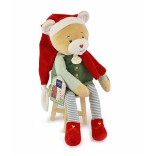 JUL - Julebjørn Cotillon og hans hus, 27 cm