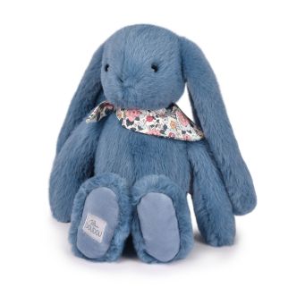Blomsterkanin blå, mellem 35 cm