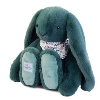 Blomsterkanin grøn, stor 50 cm