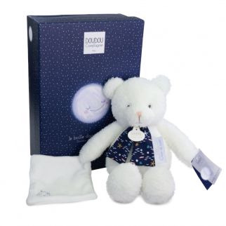 MÅNESKIN - bjørn 28 cm - selvlysende (i æske)