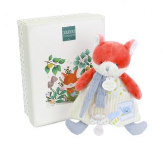 Ræven Romarin, nusseklud m/sutteholder 19 cm (i æske)