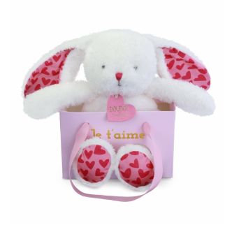 JE T&#039;AIME Kanin i gavepose