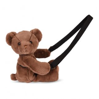 TASKE DOUDOU - Bjørn brun 30 cm