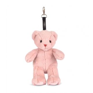 VEDHÆNG DOUDOU - Taskevedhæng Bjørn rosa 20 cm