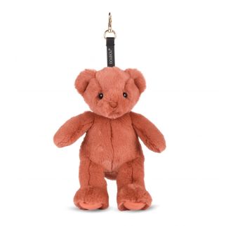 VEDHÆNG DOUDOU - Taskevedhæng Bjørn terracotta 20 cm