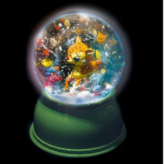 Snekugle med lys, Bambi