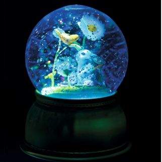 Snekugle med lys, kanin