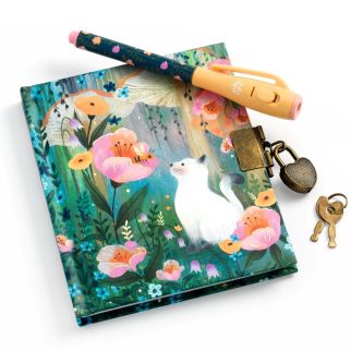 Lovely Paper Kendra&#039;s lille dagbog m/lås og magisk pen