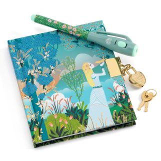 Lovely Paper Charlotte&#039;s lille dagbog m/lås og magisk pen