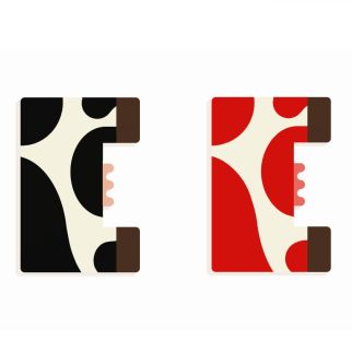 Træbogstav, Grafisk E