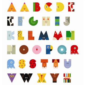 Træbogstav, Grafisk F