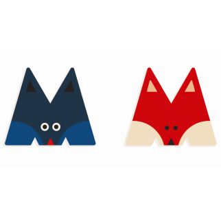 Træbogstav, Grafisk M